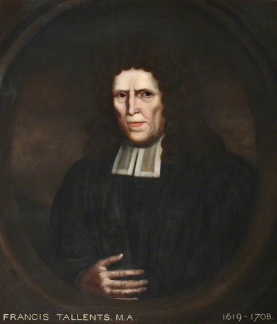 Francis Tallents, M. A. by Gustavus Ellinthorpe Sintzenich